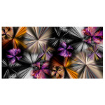 silk wool-scarf-180cm x 100cm-animal print-abstract-jewel tones-orange-purple-black-popular-attractive-fun-cold weather-warm-cosy-quick shipping-popular