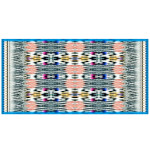 silk wool-scarf-ikat deisgn-printed-hot seller-everyday wear-popular-blue-peach-white-designer-branded-women-accessory-wall hanging-free shipping-indian