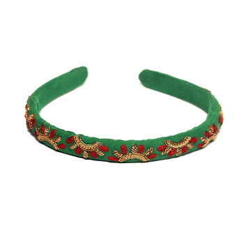 beautiful-green-velvet-thinband-headband-headgear-hairaccesories-fashion-party-evening-formal-collection2013