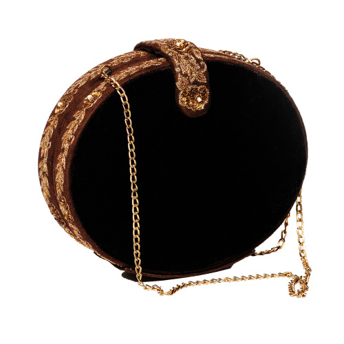 beautiful-hot-boxclutch-roundclutch-party-evening-wedding-suede-velvet-designer-branded-embroidered-aariwork-indianart-handmade-bestseller