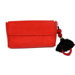 designer-red-suede-clutch-purse-bag-slingbag-eveningbag-charm-hanging-red-indian-crafted-handmade-freeshipping-california-daywear-smartcasual-party-popular-branded-winter2013