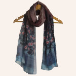 designer scarf-digital printed scarf-vintage inspired scarf-blog-blogger-fall fashion scarf-luxury fashion holiday2016 handmade