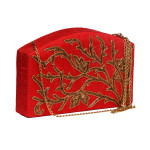 red-puresilk-rawsilk-puresilk-purse-clutch-bag-evening-party-embellished-embroidered-handmade-handcrafted-gorgeous-trendy-bestbuy