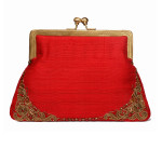 trendy-popular-purse-clutch-bag-evening-weddin-party-red-100silk-rawsilk-slubsilk-emebllished-goldwork-designer-trendy-fashion-new-freeshipping-california-vintage