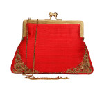 vintage-designer-topseller-clutch-purse-bag-evening-party-freeshipping-red-rawsilk-collection-fallwinter2013-embroidered
