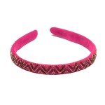 zardozi-embroidery-embellished-pink-velvet-hairband-popular-fashion-new-party-evening