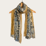 cotton-lafashion-springfashion-scarf-dip-dye-mustard-floral-geometric